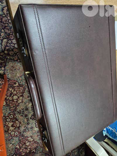 Classic attache-style briefcase