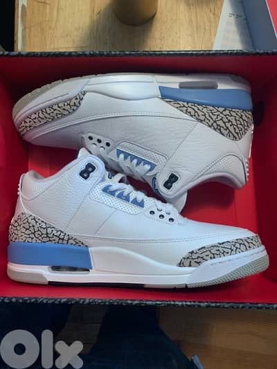 Air Jordan 3 "Valour Blue/UNC" (2020)