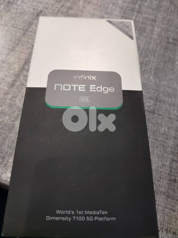 Infinix note edge 256 as new 1
