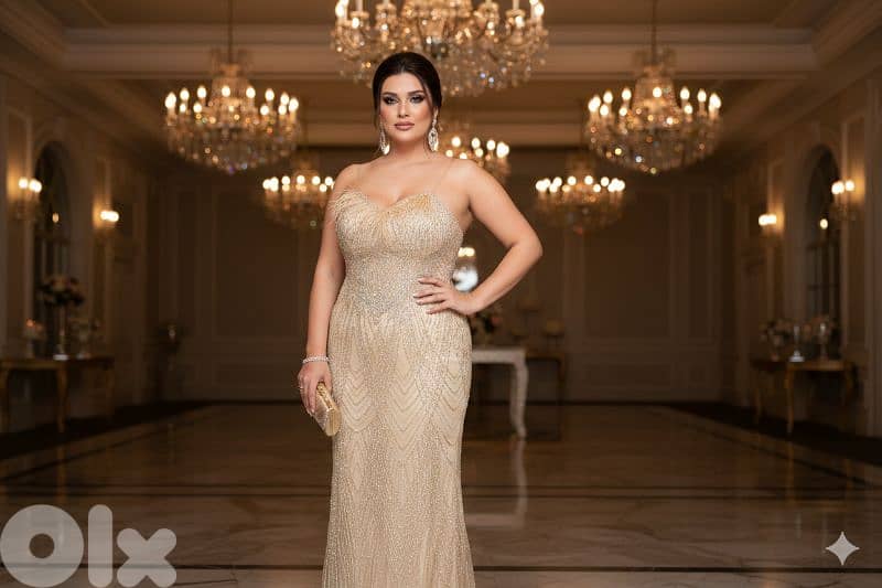 evening dress large size for rent 2
