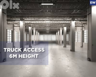 truck access, 6 m height, Zouk Mosbeh/زوق مصبح REF#EW132796