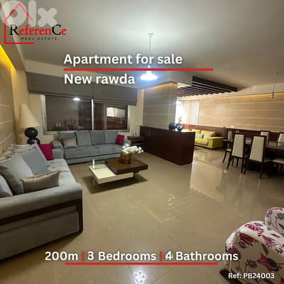 Furnished apartment for sale in New Rawda شقة مفروشة في نيو روضة للبيع