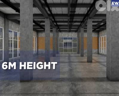 Warehouse with an impressive , Zouk Mosbeh /زوق مصبح REF#EW132797