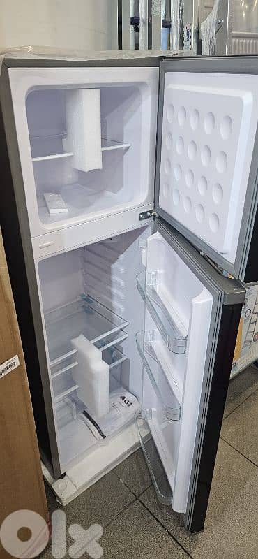 refrigerator AGI 130x45cm black براد 2