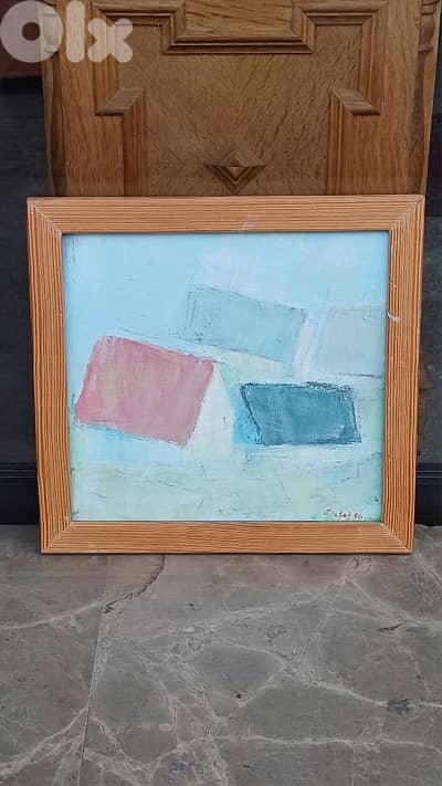 لوحة رسم زيتي اوروبية