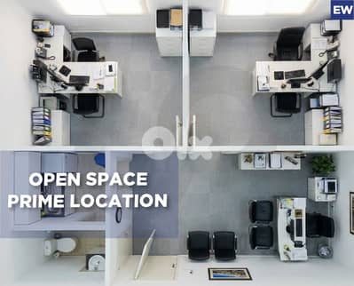 PRIME LOCATION,OPEN SPACE OFFICE Kaslik/كسليك REF#EW132805
