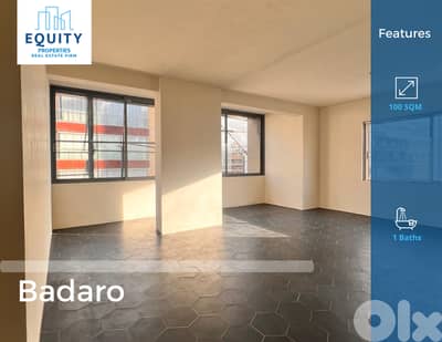 100 SQM Office for Rent I Badaro Prime Location #AA141163