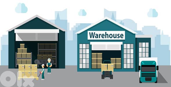 500 Sqm | Warehouse for rent in Zekrit | 2 floors