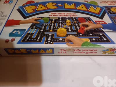 Pac-Man by MB Games Original 1982   Board Game