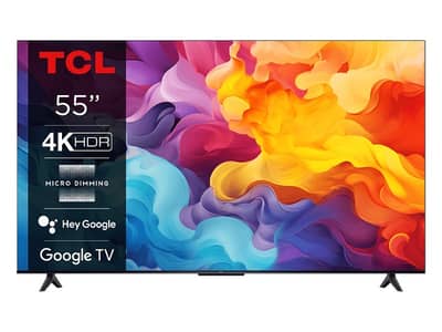 TCL 55” V6B Google TV + free wall bracket