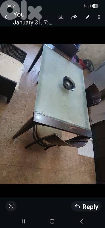 kitchen table 180 x 90