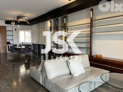 L20421 - Semi-Furnished 3-Bedroom Apartment For Sale in Badaro