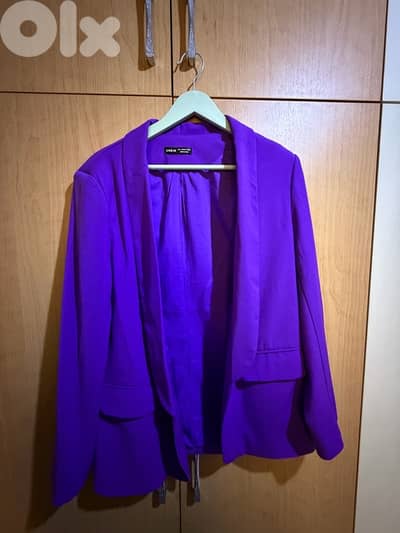Dark Purple Blazer for Women