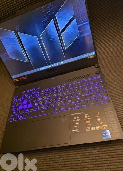 OPEN BOX ASUS TUF F15 CORE I7 GENERATION 13H RTX 4050/ 16G RAM DDR5