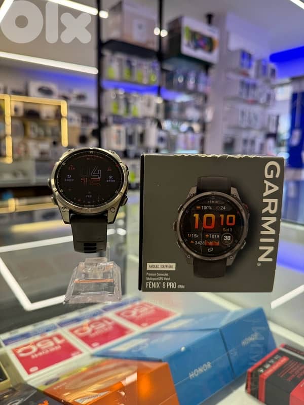 garmin fenix 8 pro 47mm amoled saphire 2