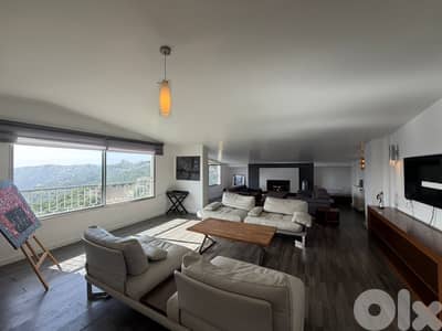 A top floor penthouse apartment for sale in Broummana, 300 sqm