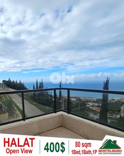 80 sqm Apartment For Rent in Halat حالات with Open View
