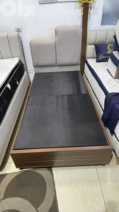 تخت مفرد منجد الضهر جديد من المعمل (High Quality)