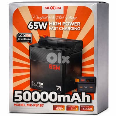 High Power Bank Power Station 65w 50000mAH Fast Charging