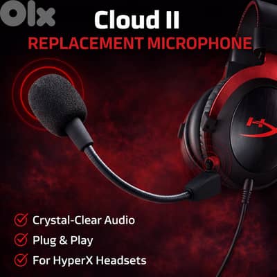Hyperx Cloud II Microphone Replacement