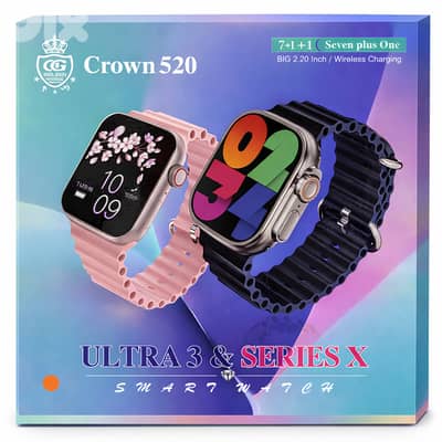 Smartwach Crown 520 7 plus 1
