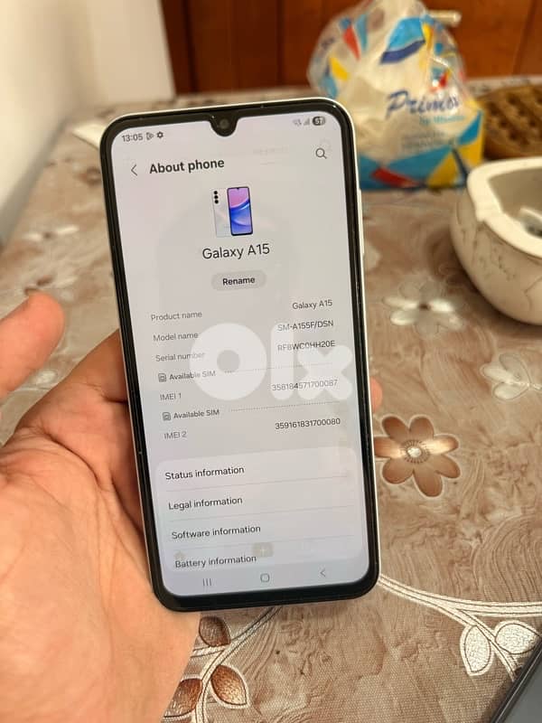 A15 256GB 8G RAM 5G 1