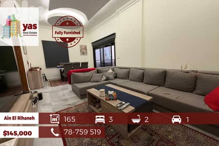 Ain El Rihaneh 165m2 | Mint Condition | Fully Furnished | EL |