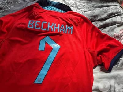 england nike team away jersey beckham 7