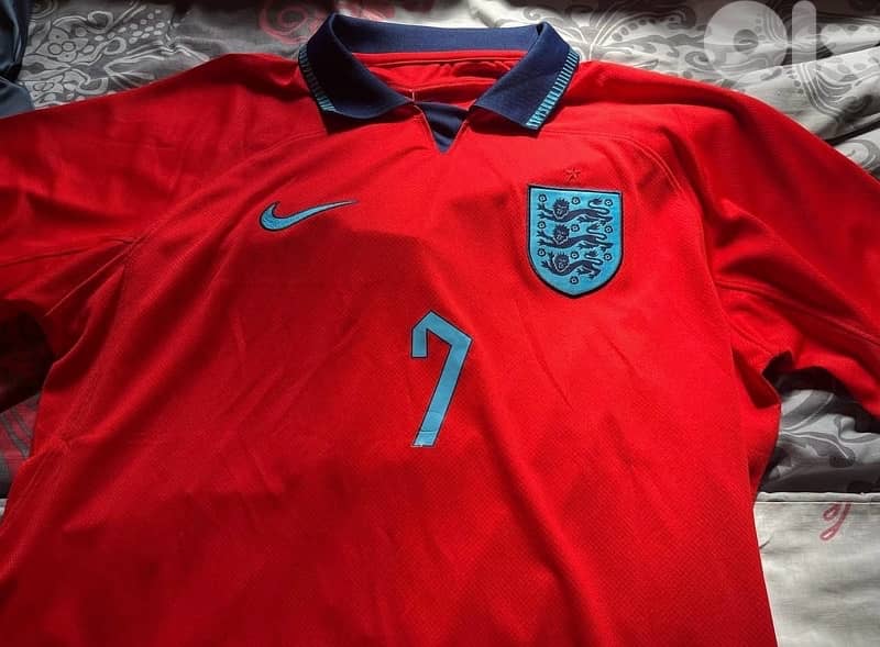 england nike team away jersey beckham 7 1