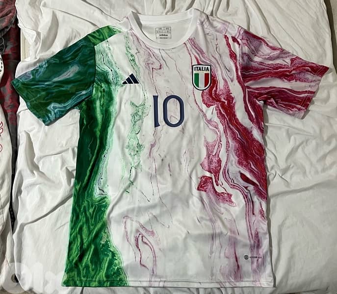 r. baggio 10 italia adidas team limited edition kit 2