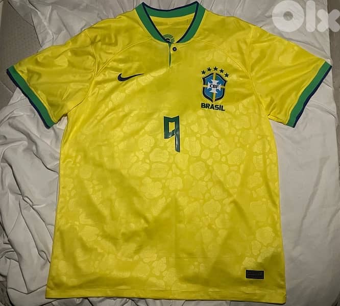 brasil 2022 ronaldo R9 limited edition nike jersey 3