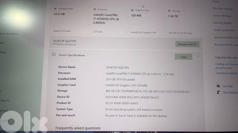 hp pavillion icore 7 laptop 3