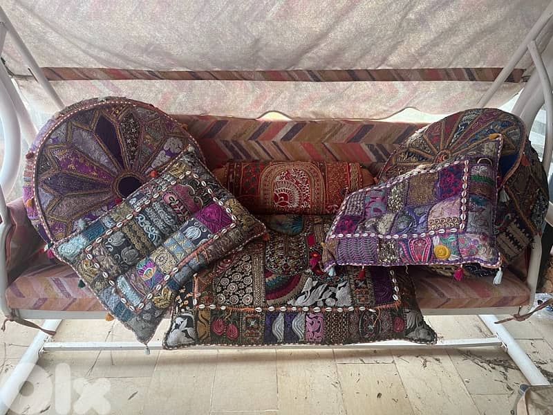 puff hand made for sitting room 1