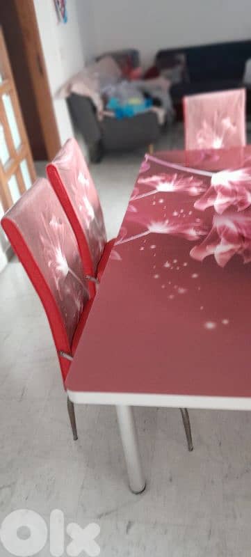 dining and chairs room