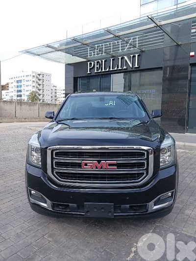 GMC YUKON SLE MODEL 2019 BLACK IN BLACK