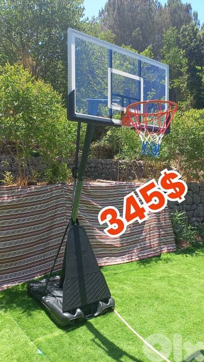 345$ movable basketball hoop (140x80cm)