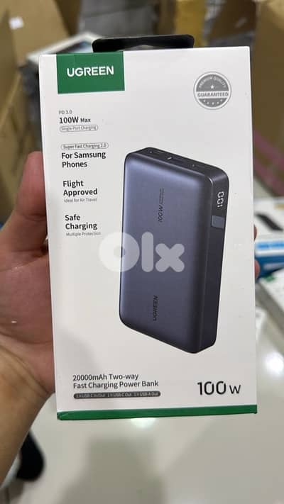 Ugreen 20k 100w two-way Fast charging Power bank