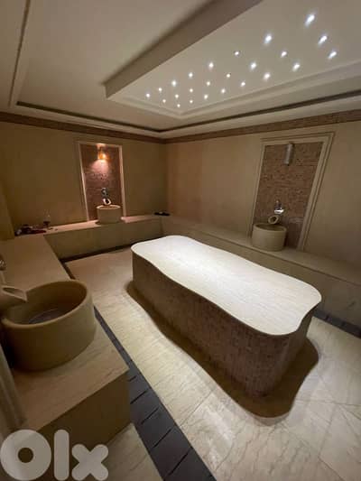 FULLY EQUIPPED SPA WITH SOLARIUM FOR RENT IN MANSOURIEH, (MANR-285)