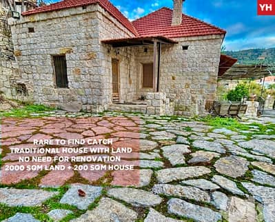 Traditional house with land ,Ghbeleh/ خلابة  REF#YH132887