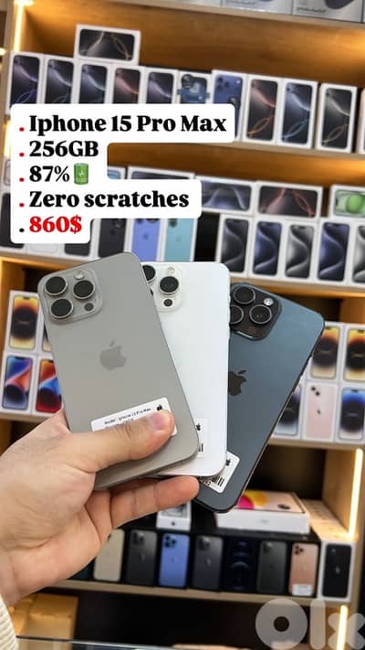 Iphone 15 Pro Max 256GB