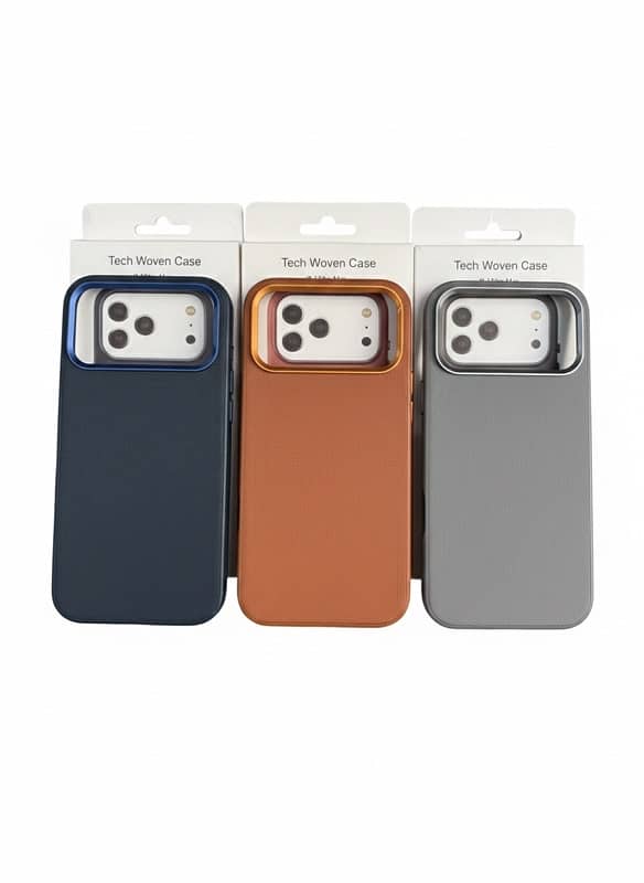 Woven MagSafe Cover    Premium grip, sleek woven texture 2