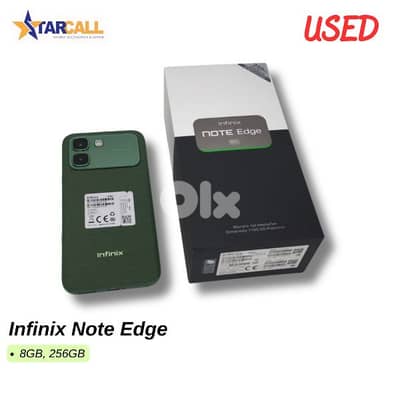 infinix note edge used