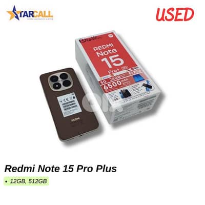 Redmi note 15 pro plus used