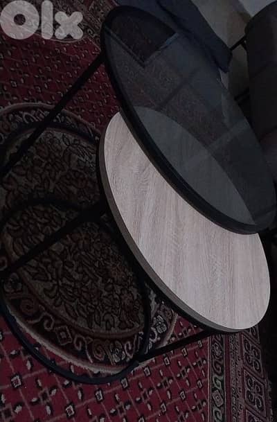 صالون من عند بيوتي هوم مع خزانة تلفزيون وطاولة نص و غسالة ١٤ كيلوا