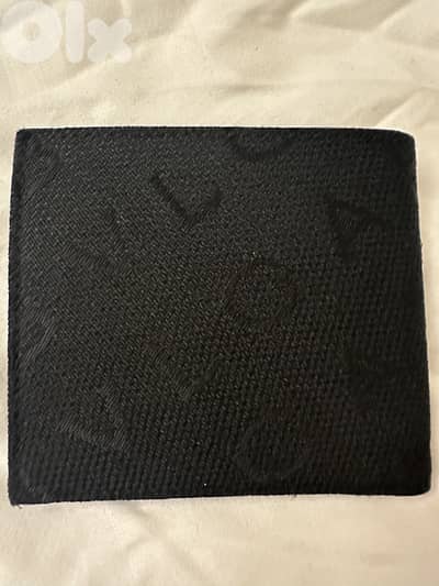 BVLGARI Men’s Wallet – Black Leather – Original