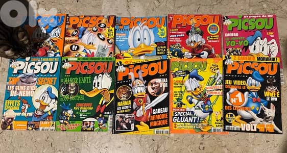 63 Picsou magazine (Mickey, Donald. . ) 80$