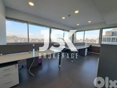L15003 - Spacious Office For Rent In A High-End Tower In Sin El Fil