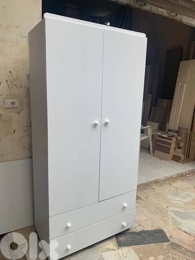 خزانة درفتين جديدة من المعمل بافضل الاسعار
