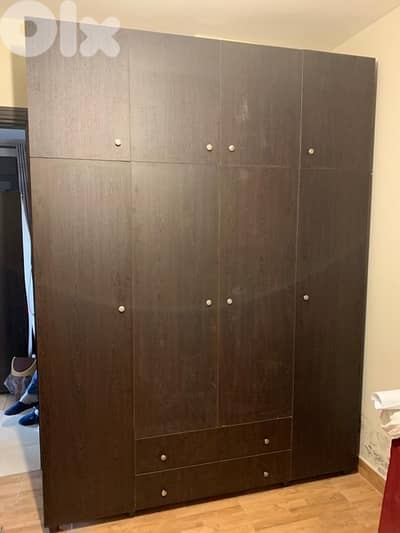 خزانة 4 درف طابقين جديدة من المعمل بافضل الاسعار