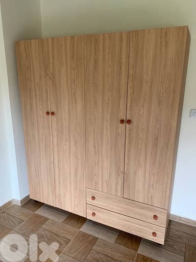 خزانة 4 درف جديدة من المعمل بافضل الاسعار